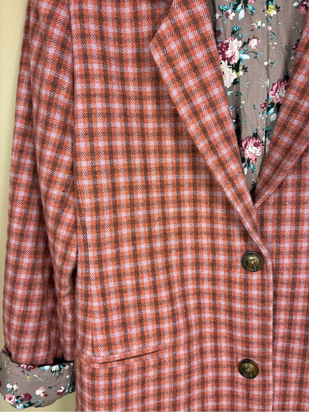 Sundance Women’s The Lisa Plaid Wool Blend Blazer Jacket Size XS - Picture 7 of 13